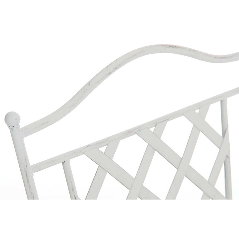 Nostalgisk jern møbelgruppe med bord og stole til terrasse og have