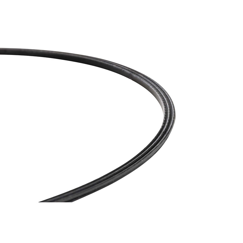 Plastisk gulvbeskyttelsesring til barstol og trompetben stol sort hvid 38 45 cm