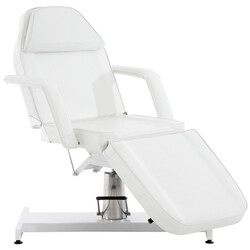 Hydraulisk behandlingsbord med justerbart ryglæn armstøtter og ansigtsudskær