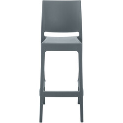 Maya barstole 2 stk sæt indendørs udendørs 75 cm siddehøjde