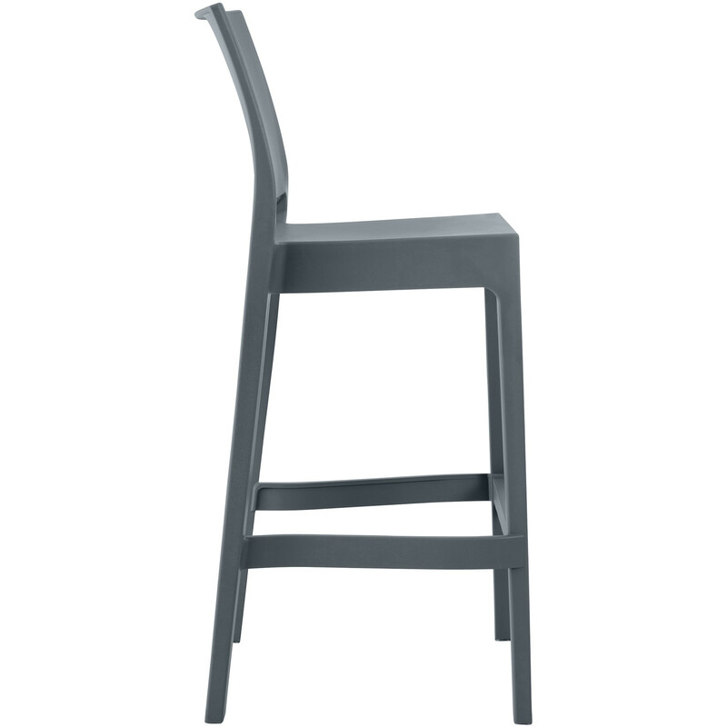 Maya barstole 2 stk sæt indendørs udendørs 75 cm siddehøjde