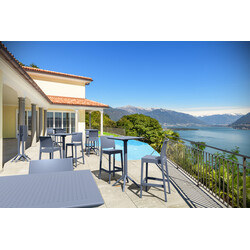 Maya barstole 2 stk sæt indendørs udendørs 75 cm siddehøjde