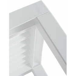 Ocean stilfuldt vandtæt multifunktionelt sidelbord til indendørs og udendørs brug