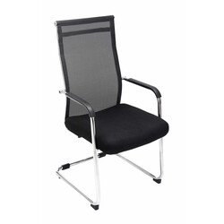 Elegant ergonomisk besøgsstol med netryg