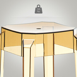 Fox barstole sæt 2 stk stablebare moderne 75 cm