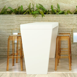 Fox barstole sæt 2 stk stablebare moderne 75 cm