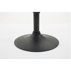 Justerbare Braga barstole i stof 2 stk mat-sort ramme