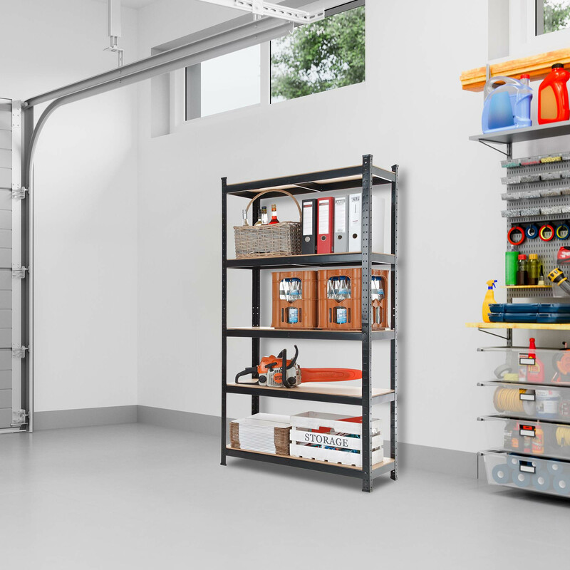 Järeä lagerreol 90x180x40 cm 5 hylder 175 kg per hylde