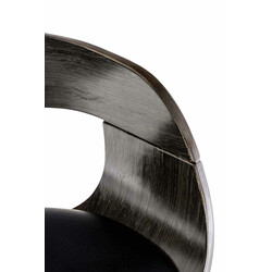 Kingston barstole i kunstlæder justerbar højde 360° drejning 2 stk