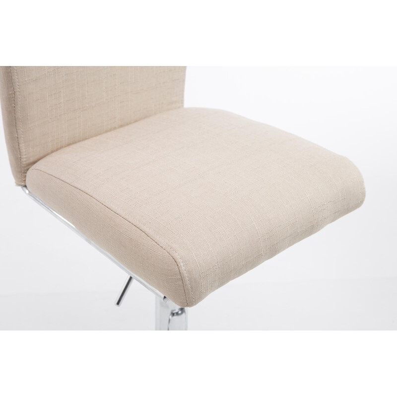 2 stk sæt Köln barstole i stof med justerbar ergonomisk højde