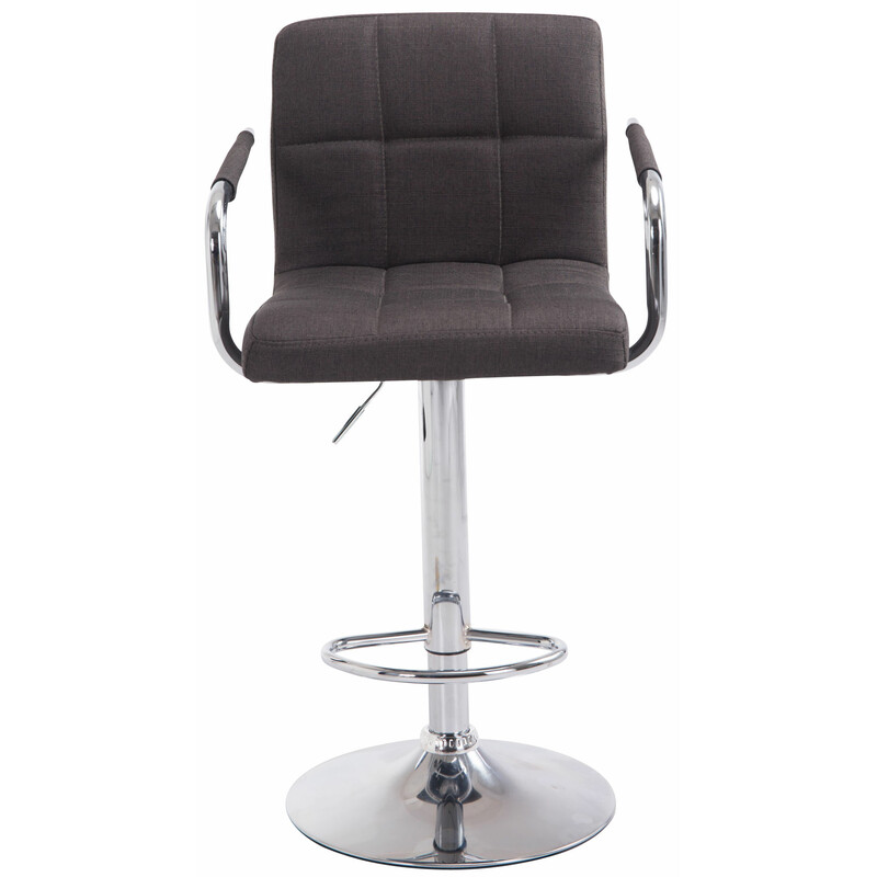 Lucy moderne stofbarstol sæt 2 stk justerbar højde roterende