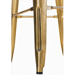 Joshua metal barstole sæt 2 stk stabelbare industrielt design