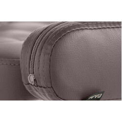 Dublin justerbar lænestol i kunstlæder med metalramme komfortabel