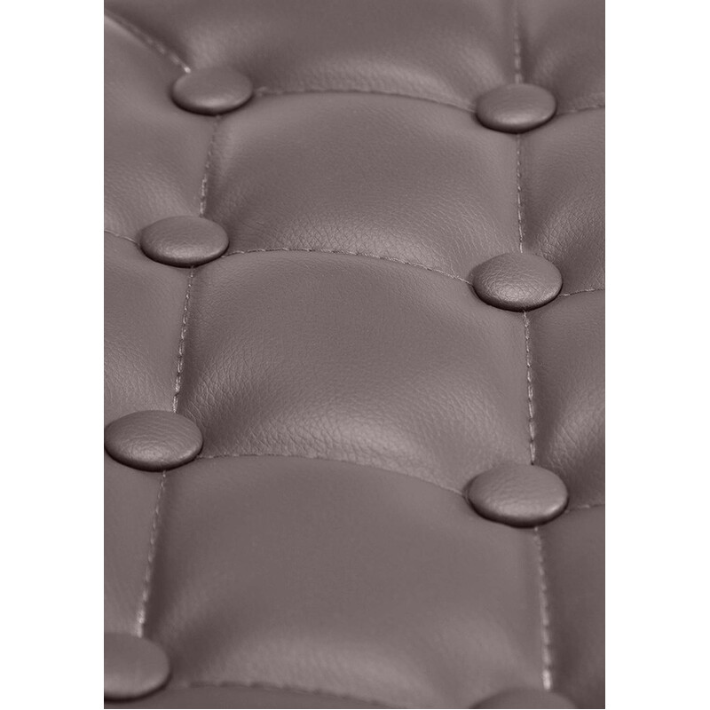 Dublin justerbar lænestol i kunstlæder med metalramme komfortabel