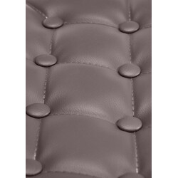 Dublin justerbar arbejdsstol med kunstlæder armlæn og hjul