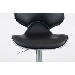 Las Vegas justerbar barstol med rygstøtte 2 stk sæt