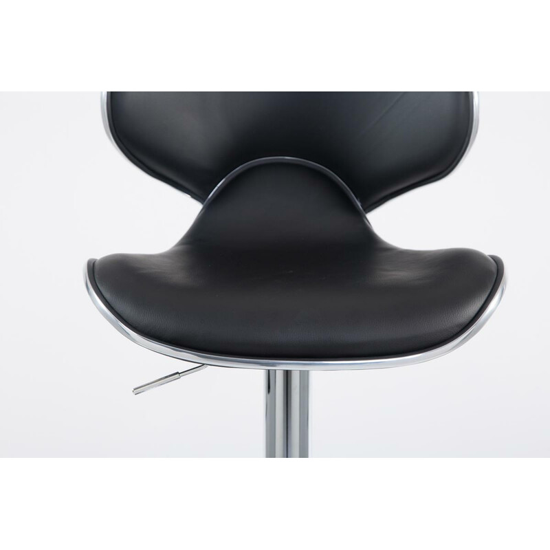 Las Vegas justerbar barstol med rygstøtte 2 stk sæt