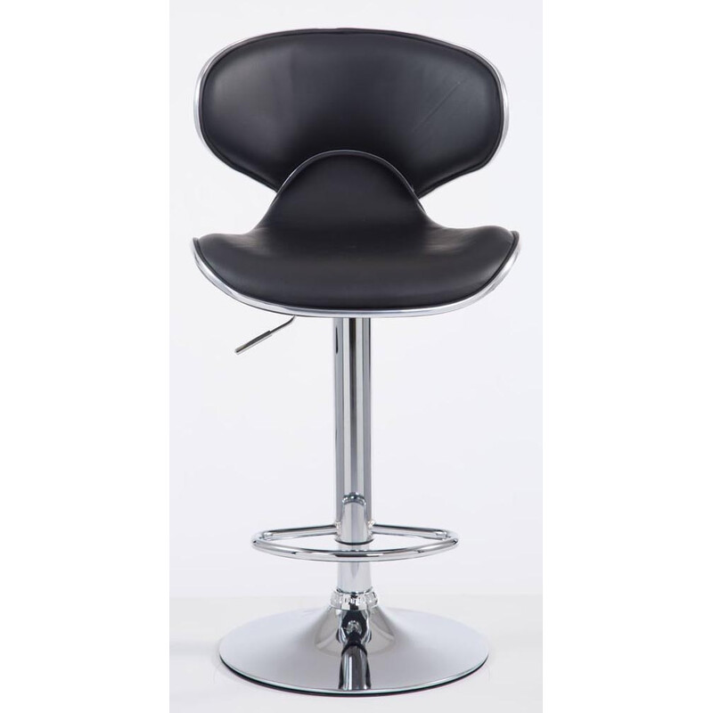 Las Vegas justerbar barstol med rygstøtte 2 stk sæt