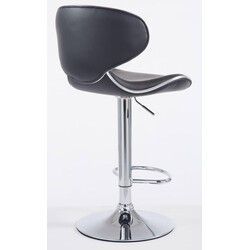Las Vegas justerbar barstol med rygstøtte 2 stk sæt
