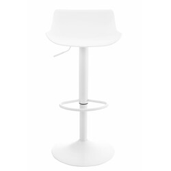Aveiro roterende barstol med højdejustering fodstøtte og metalben