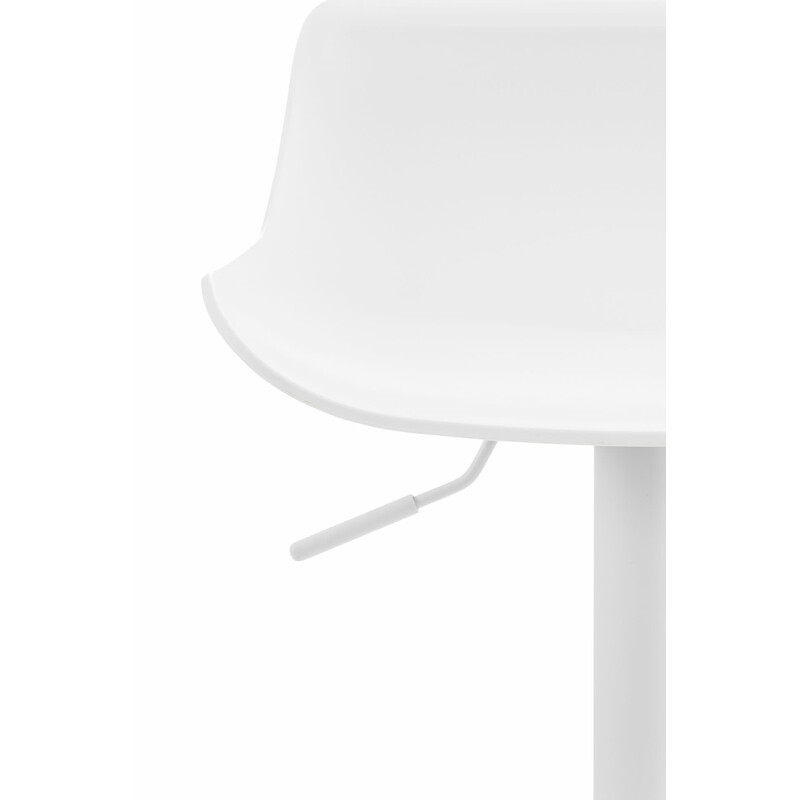 Aveiro roterende barstol med højdejustering fodstøtte og metalben