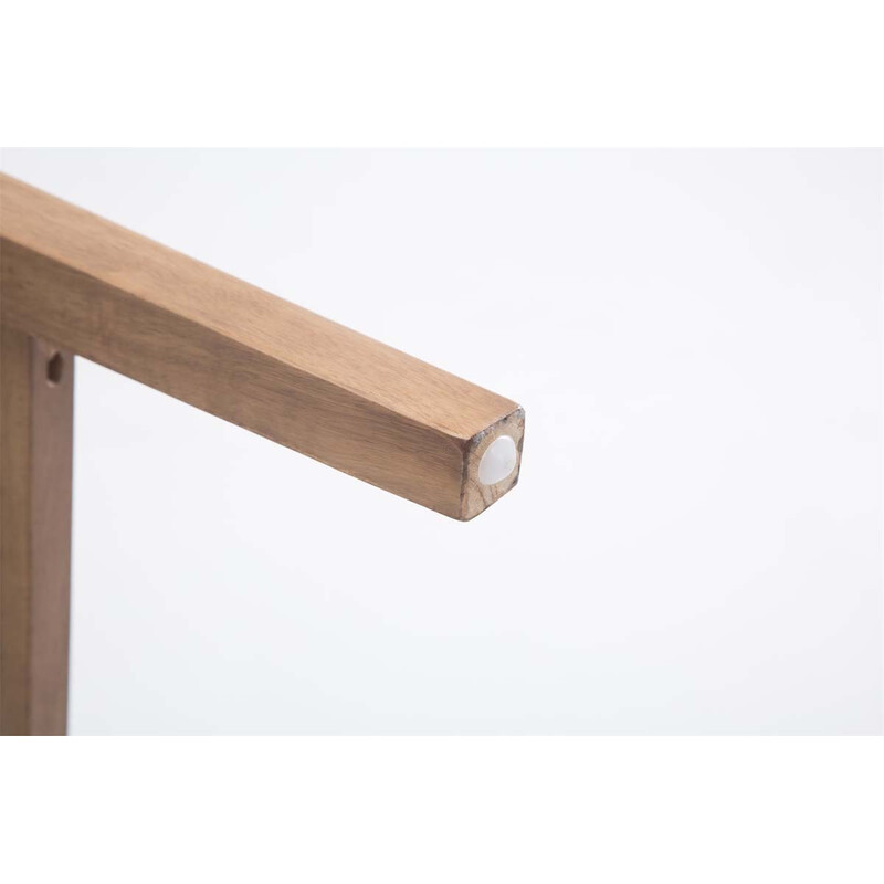 Louise barstol i stof 2 stk sæt med bøgetræramme