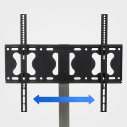Justerbart tv-stativ til 32-65 tommer skærme 40 kg med rund eller firkantet bund