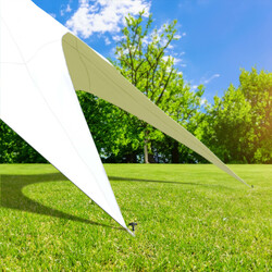 Stort stjernetelt 12 m diameter vandtæt polyester 5 m højde