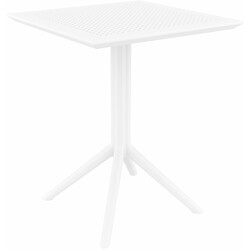 Let sammenklappeligt bord 60 cm UV‑bestandigt til indendørs og udendørs brug