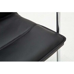 Seattle ergonomisk besøgsstol i kunstlæder 2 stk sæt