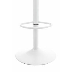 Almada barstol 2 stk sæt justerbar 360 grader roterende metalramme