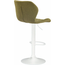 Elegant justerbar barstol med korkstof fodstøtte gasløft 360 grader drejelig