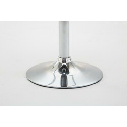 Shanghai barstol 2 stk sæt justerbar højde 360° drejelig kromramme