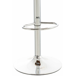 Sarnia barstol sæt 2 stk justerbar højde kunstlæder