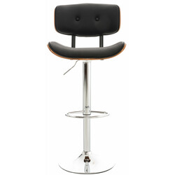 Sarnia barstol sæt 2 stk justerbar højde kunstlæder