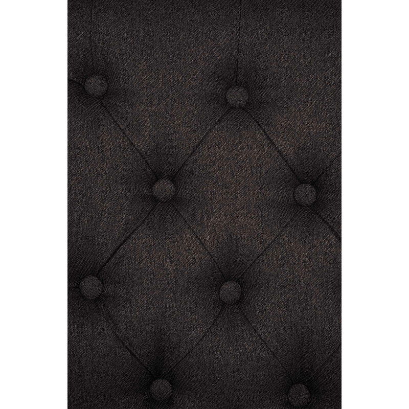 Stilfuld spisestol med høj ryg polstring og bøgetræ ramme