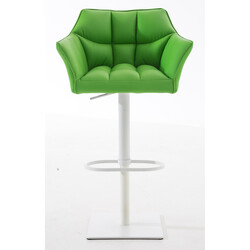 Moderne barstol-par med armlæn justerbar højde og kunstlæder