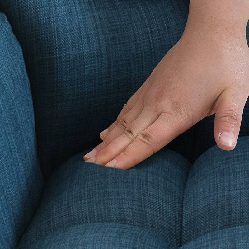 Damaso justerbare barstole med stofbetræk 2 stk 360° drejning