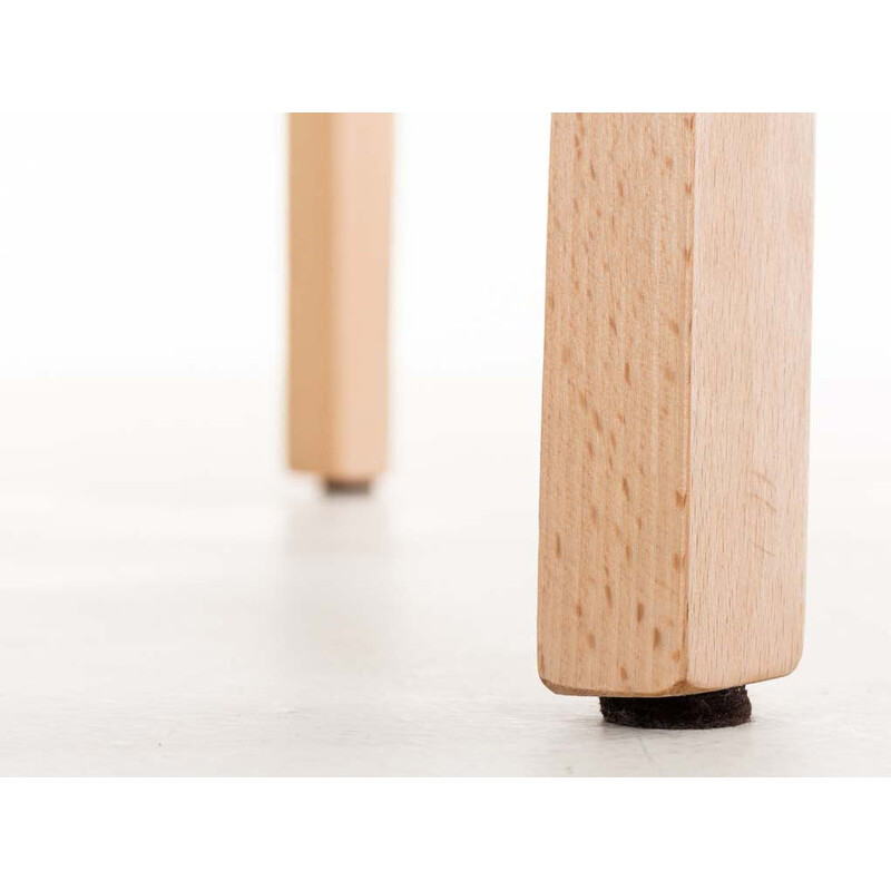 Hover Natura barstole sæt 2 stk med firebenet træramme