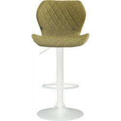 2 stk justerbare korkklædte barstole med 360 rotation