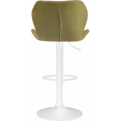 2 stk justerbare korkklædte barstole med 360 rotation