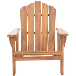 Brownsville ergonomisk teakstol med justerbar ryg til udendørs brug