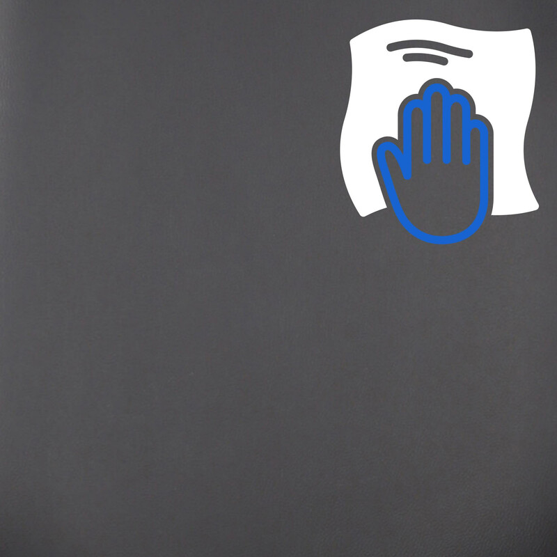 Moderne kontorstol med ergonomisk design justerbar højde og kromramme