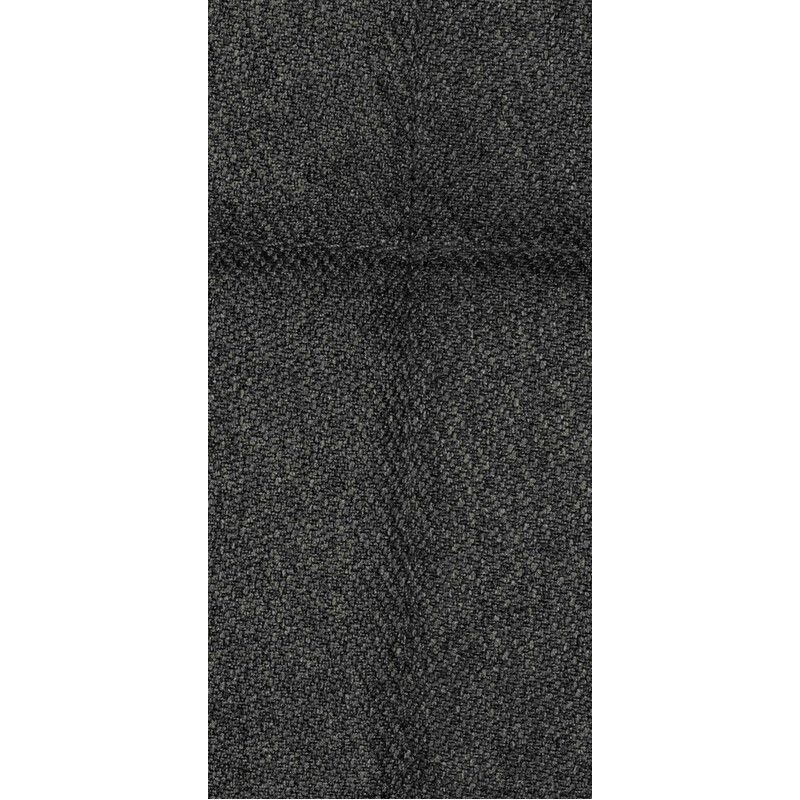 Garding lænestol med stofbetræk runde armlæn og lyst fyrretræ ben