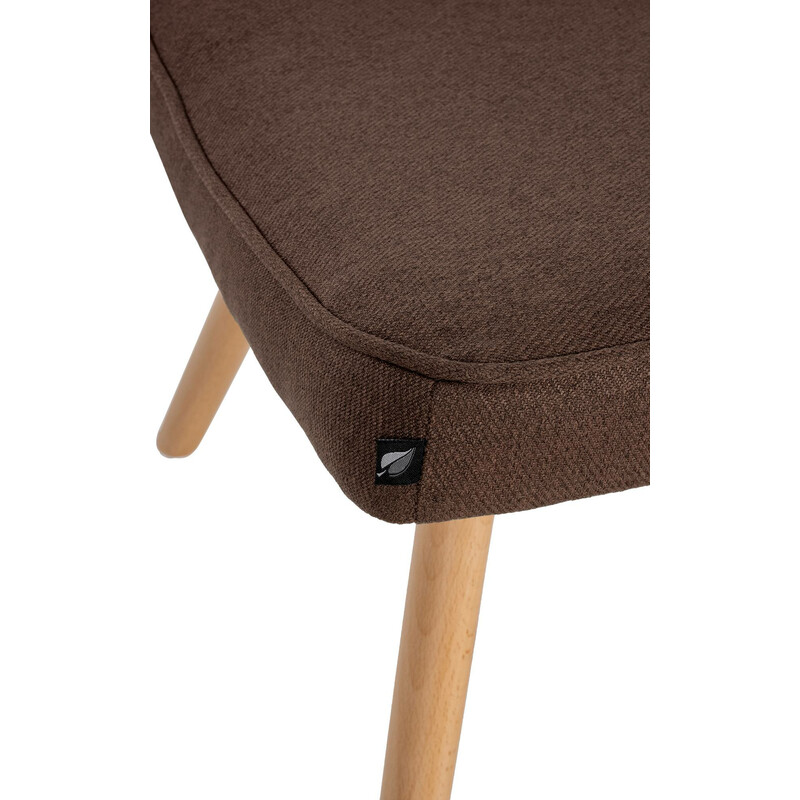 Stilfuld fodstøtte med stof træben 90 kg belastning 42x56x38 cm