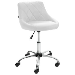 Ergonomisk arbejdsstol med hjul gasløft og metalramme til klinik