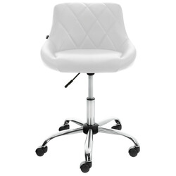 Ergonomisk arbejdsstol med hjul gasløft og metalramme til klinik