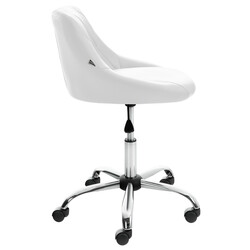 Ergonomisk arbejdsstol med hjul gasløft og metalramme til klinik