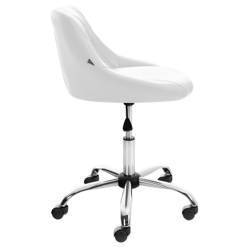 Ergonomisk arbejdsstol med hjul gasløft og metalramme til klinik