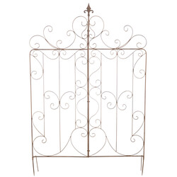 Smuk rustik metallisk have espalier til mandevilla 133 cm
